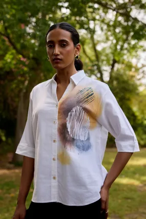 CORAL OVERSIZED SHIRT